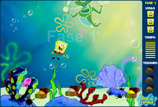 Bob Esponja: Caça ao Tesouro screenshot