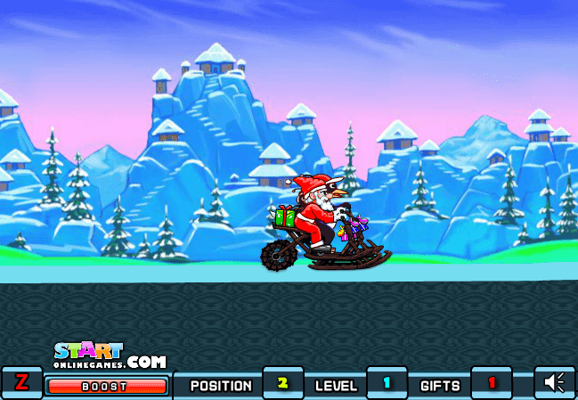 Santa Snow Ride screenshot