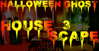 Halloween Ghost House Scape 3