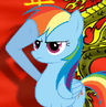 Rainbow Dash greets Chinese New Year