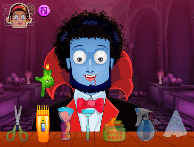 Sam Vampire Beard Shave screenshot