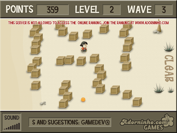 Adorninho against the Tsunami screenshot