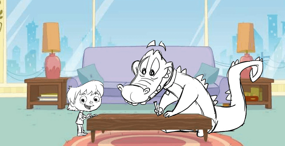 Aligator Manners (TV Series) Babysitter screenshot