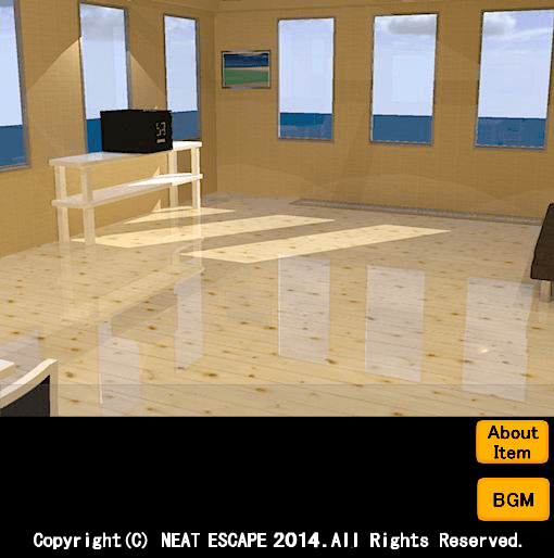 No81　海が見える家からの脱出2 screenshot