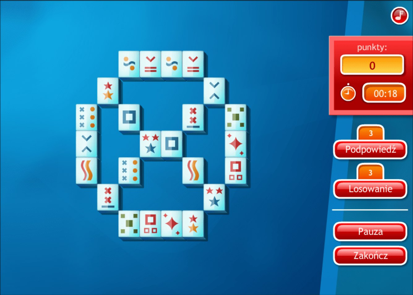 Mahjong screenshot