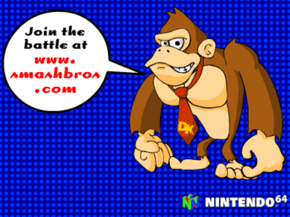 Super Smash Bros 64 Smash Cards: Donkey Kong screenshot