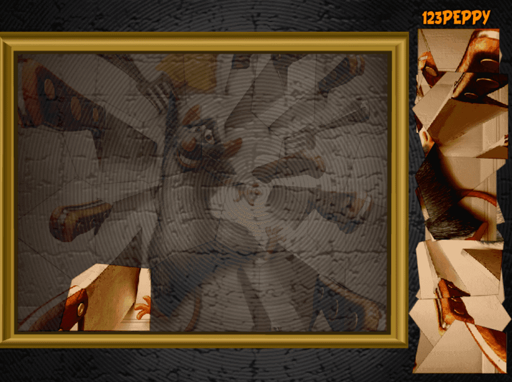 Puzzle Mania Ratatouille screenshot