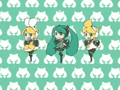Rin,Miku,Len Smooooch Spin screenshot
