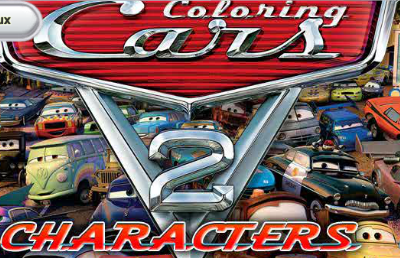 Coloring Cars 2 Characters