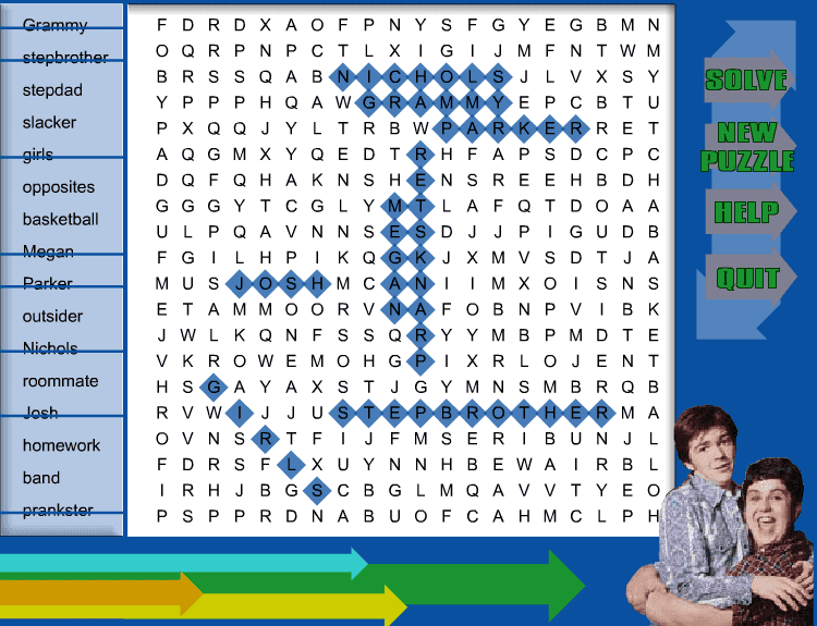 Drake & Josh Word Search screenshot