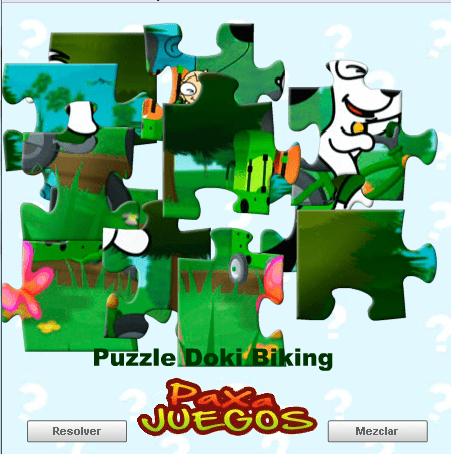 Puzzle Doki Biking screenshot