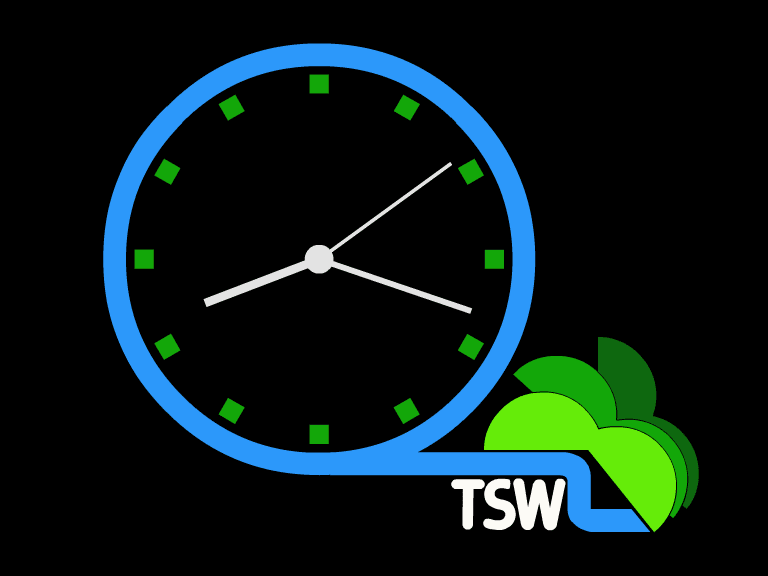 TSW Clock screenshot