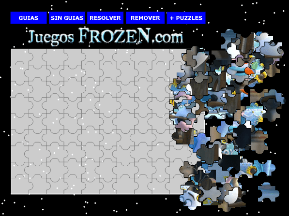 Puzzle: Elsa y Olaf Frozen Fever screenshot