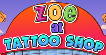 Zoe at Tattoo Shop
