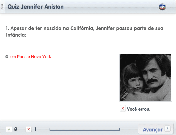 Quiz Jennifer Aniston screenshot