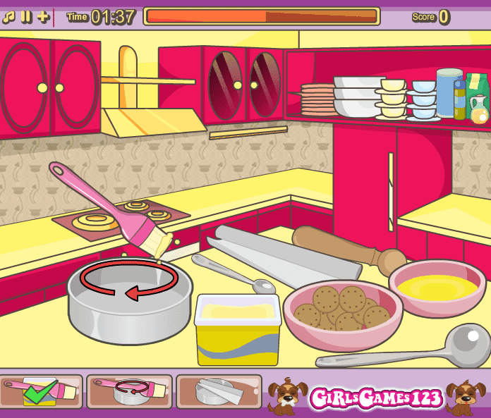 Mia Cooking Strawberry Cheesecake screenshot