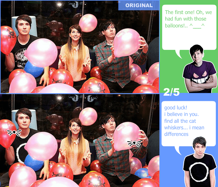 Spot the Difference with Dan and Phil screenshot