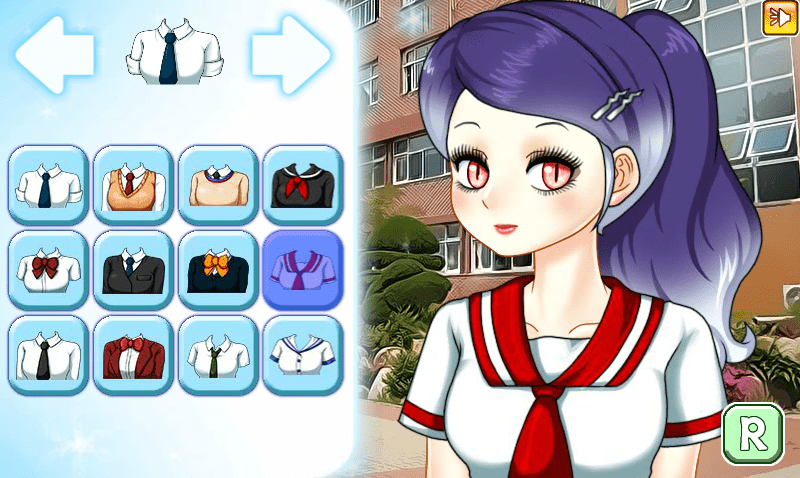 교복 스타일링 screenshot