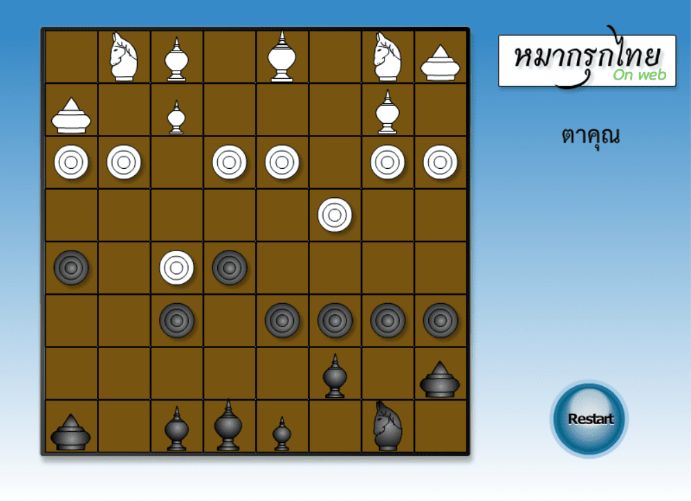 หมากรุกไทย On Web screenshot
