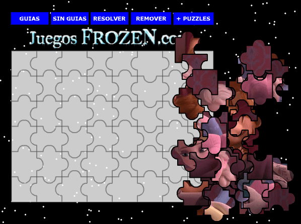 Puzzle: Buenos Dias Anna Frozen Fever screenshot