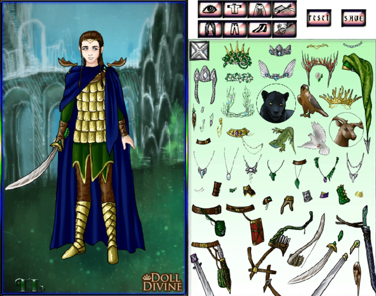 Elven Prince Dress Up screenshot