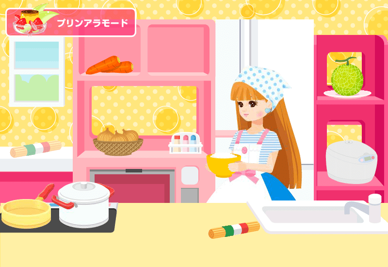 リカちゃんのおりょうりゲーム screenshot