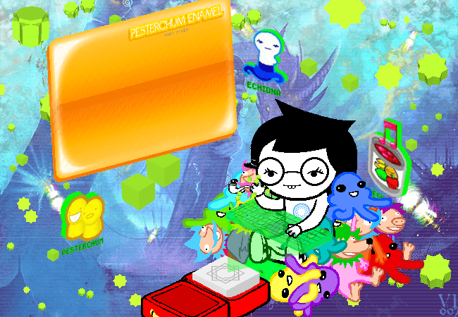 Jade: Activate Pesterchum. screenshot