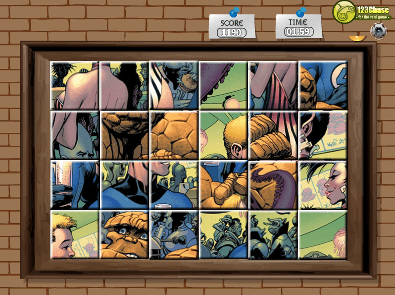 Photo Mess Fantastic Four screenshot