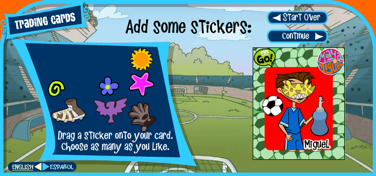 Maya & Miguel: Trading Cards screenshot
