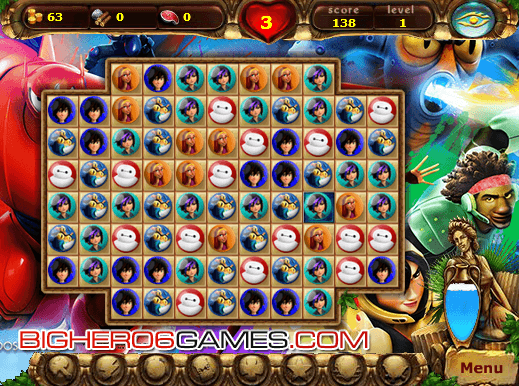 Big Hero 6 Rome Puzzle screenshot