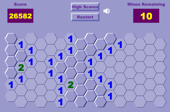 Hex mines screenshot