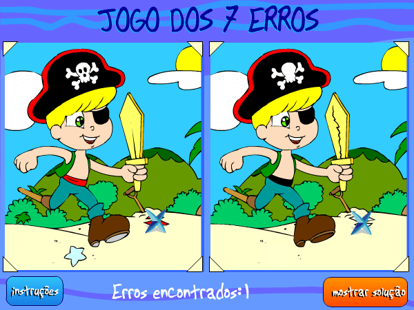 Jogo dos 7 Erros (Xuxinha) screenshot