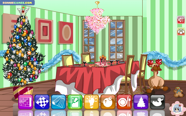 Christmas Dining Room screenshot