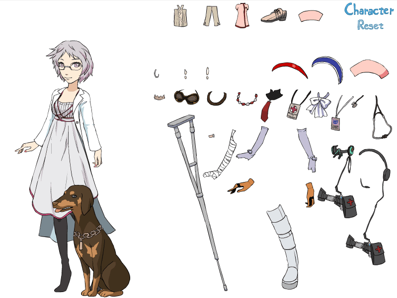 Trauma Center Dress Up screenshot