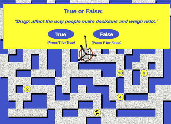 HIV, AIDS, and Drug Abuse Game screenshot