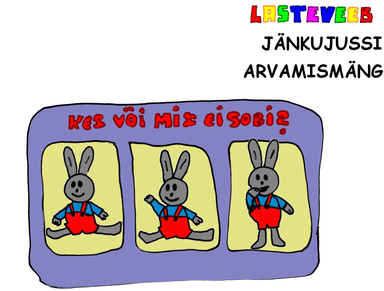 Jänkujussi Arvamismäng- Kes või Mis ei Sobi?