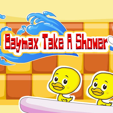 Baymax Take A Shower