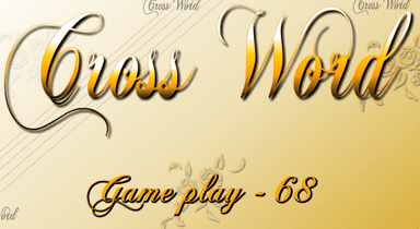 Crossword Game Play - 68