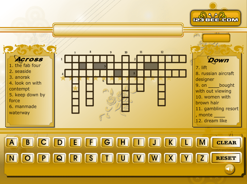 Crossword Game Play - 68 screenshot