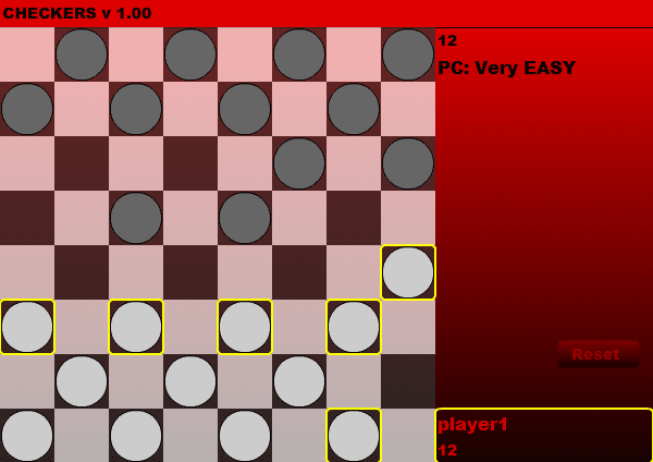 Checkers screenshot