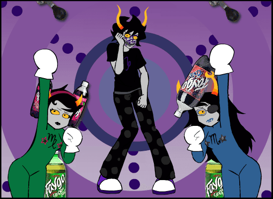 Gamzee Does Po Pi Po screenshot
