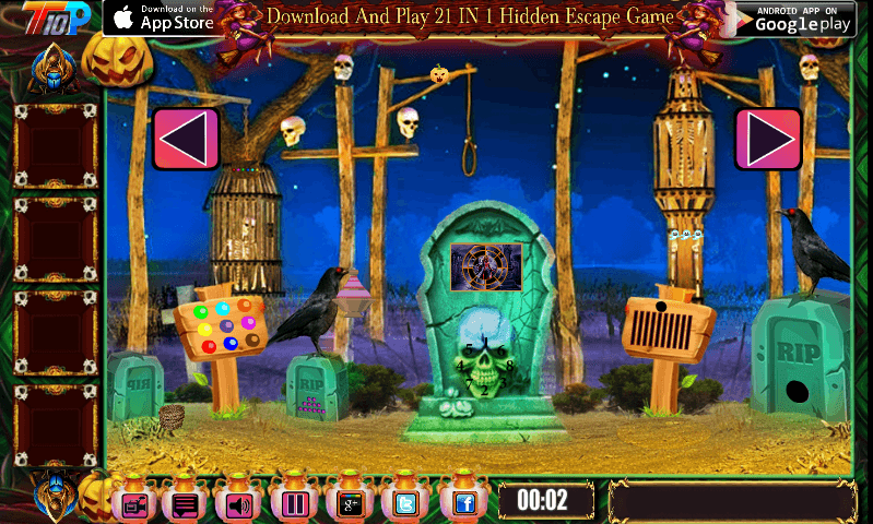 Halloween Find The Golden Cap 2 screenshot