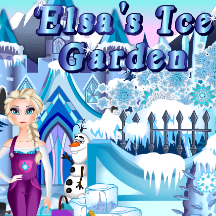 Elsa's Ice Garden