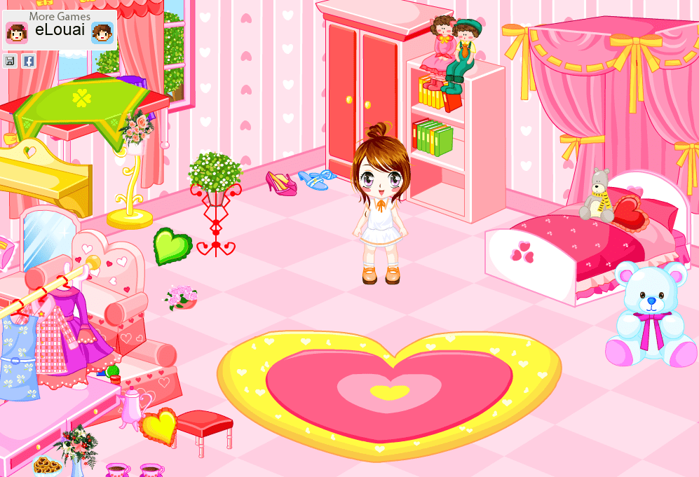 Roiworld Room Maker 032 Pink Scene screenshot