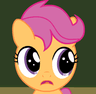 The Cutie Mark Crusaders and a Giant Cowgirl