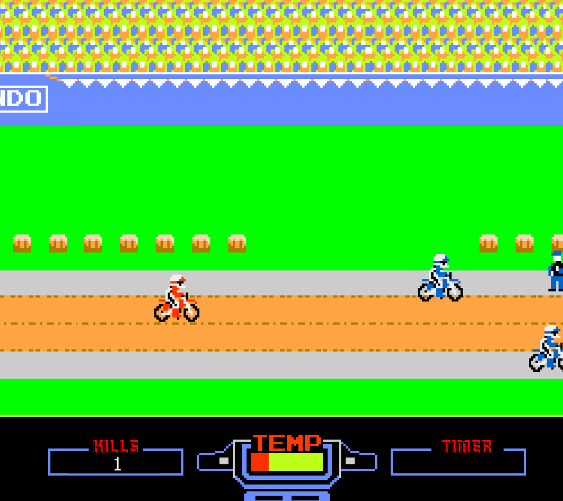 Excitebike: Trouble on the Tracks screenshot