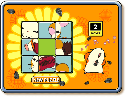 Hamtaro: Slide Puzzler screenshot
