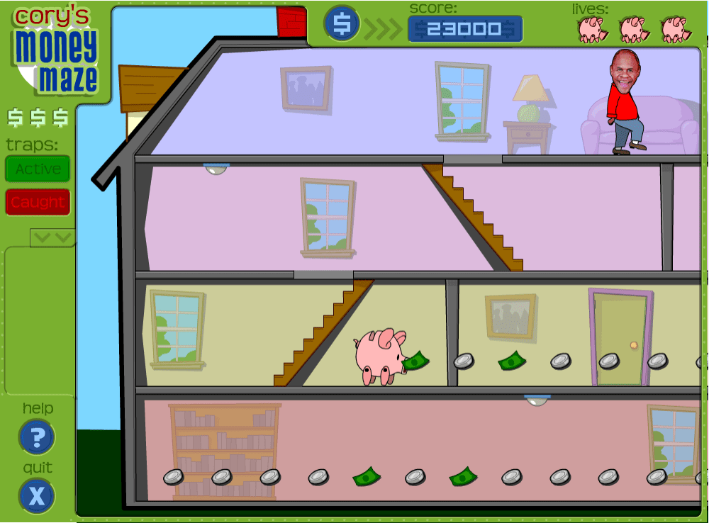 Cory's Money Maze screenshot
