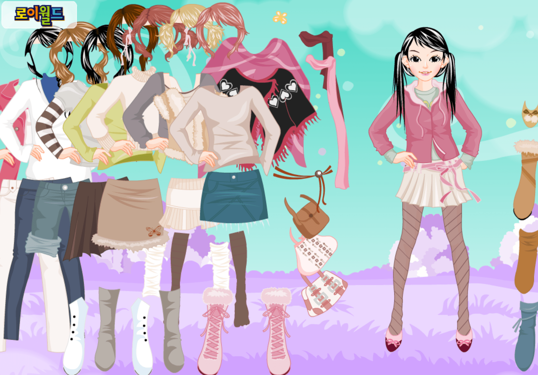 Roiworld Chilly Day Dressup screenshot