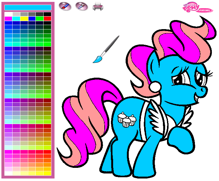Dibujo de Sra. Cake para Colorear screenshot